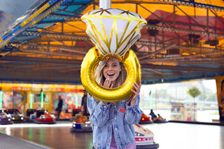 Jumbo 24k Ring Shape Balloon