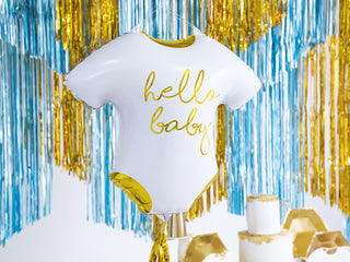 Hello Baby Onesie Shape Balloon