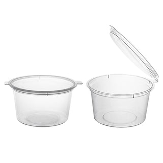 4 OZ PORTION CUP WITH HINGED LID – 100 CT.