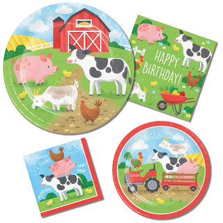 Farm Party Large Plates