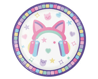 Girl Gamer Birthday Small Plates