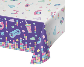 Girl Gamer Birthday Tablecover