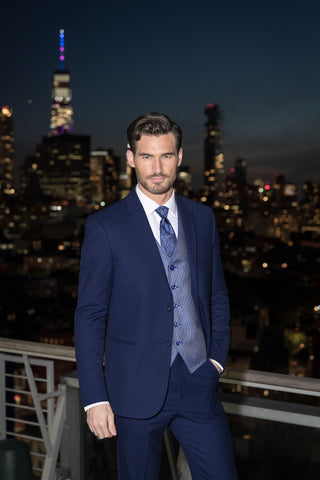 Michael Kors Blue Performance Ultra Slim Fit Suit