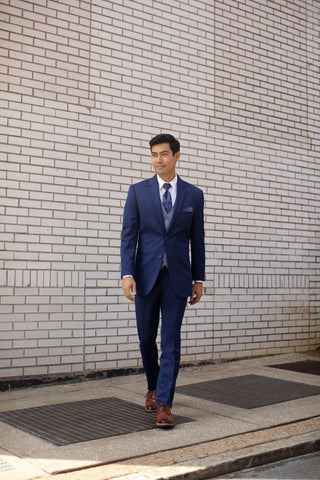 Michael Kors Blue Performance Ultra Slim Fit Suit