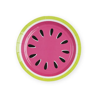 Watermelon Dessert Plates./ 8 Count