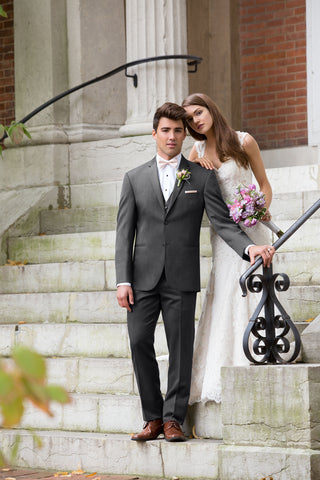 Michael Kors Steel Grey Ultra Slim Tuxedo