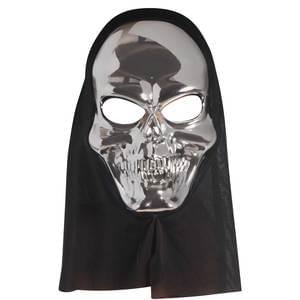 Skeleton Silver Full Mask