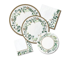 Eucalyptus Greens Congratulations Banner