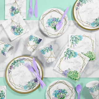 Succulent Party Tablecover