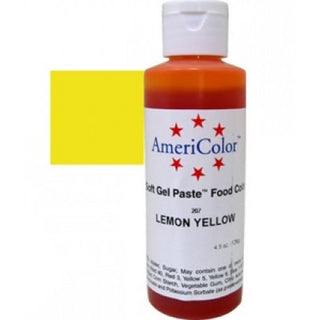 Americolor Lemon Yellow Color Gel Paste 4.5 oz