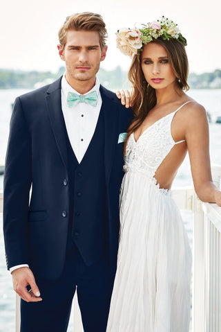 Michael Kors Navy Wedding Suit