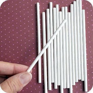 Small Paper Sucker Sticks 50 Count