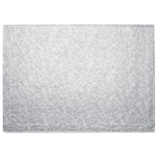 Silver 1/2 Sheet Cake Drum