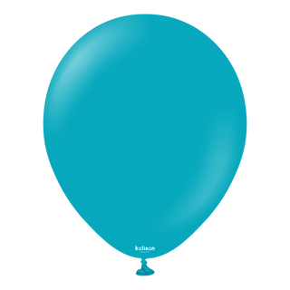 Kalisan Turquoise Latex Balloons 12 inch 50 Pack