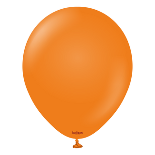 Kalisan Orange Latex Balloons 12 inch 50 Pack