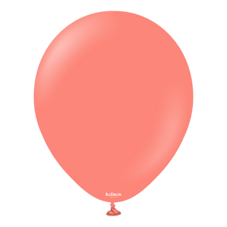 Kalisan Coral Latex Balloons 12 inch 50 Pack