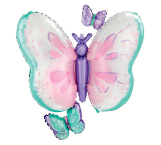 White Butterfly Shape Balloon