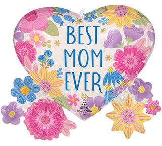 Best Mom Ever Jumbo Foil Balloon