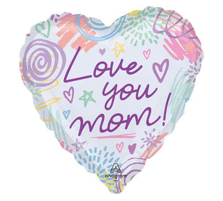 Love You Mom! Jumbo Foil