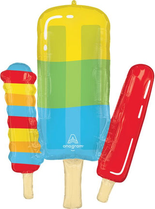 Jumbo Popsicle Shape Mylar