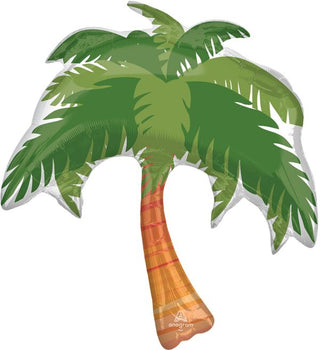 Beach Life Palm Tree Shape Mylar Balloon