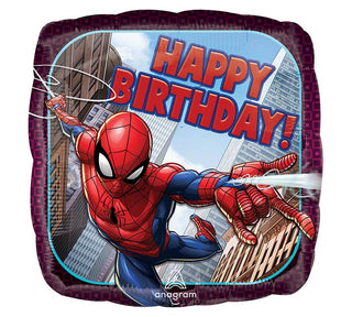 Spiderman Happy Birthday Mylar