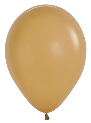 Latte Brown Latex Balloon