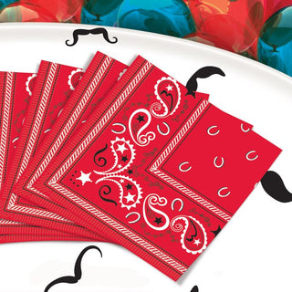 Western Bandana Luncheon Napkins