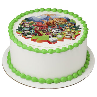 Paw Patrol Dino Stomp Around Edible Images