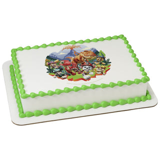 Paw Patrol Dino Stomp Around Edible Images