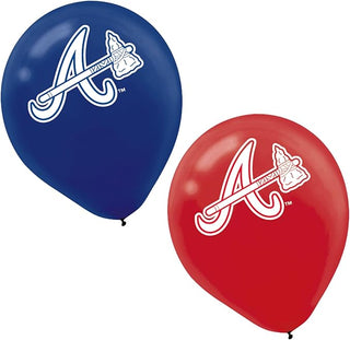 Atlanta Braves Latex Balloons