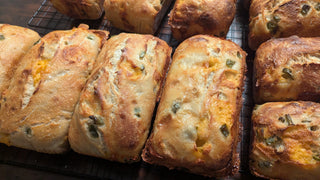 Jalapeño and Cheddar Sourdough Bread