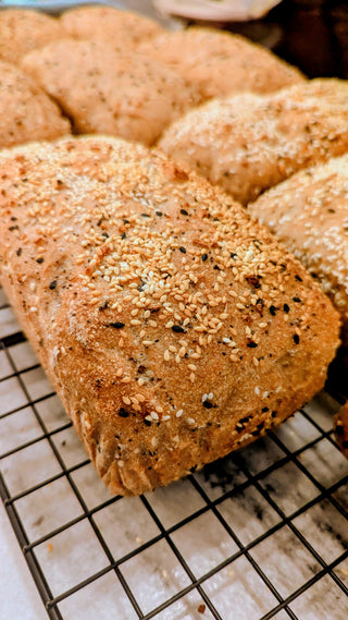 Everything Seasoning Sourdough Loaf