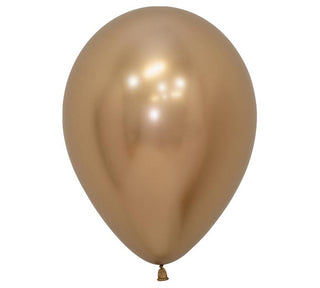 Sempertex Reflex Gold Latex Balloons 11 inch 50 Pack