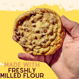 Chocolate Chip Cookie | Freshly Milled Flour | Vegan