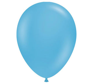 Tuftex Pearl Georgia Blue Latex Balloons