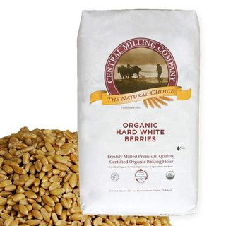 Organic Hard White Wheat Berries