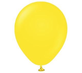 Yellow Latex Balloon