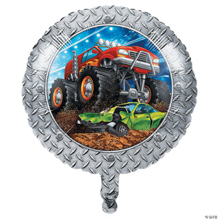 Monster Truck Foil Balloon