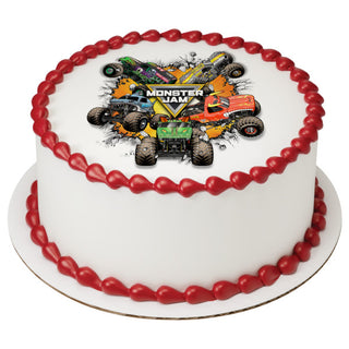 Monster Truck Jam Edible Images