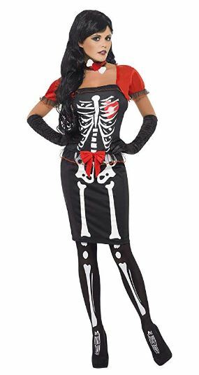 Sexy Skeleton Woman's Costume
