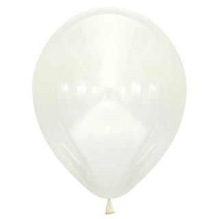 Kalisan Clear Latex Balloons 12 inch 50 Pack