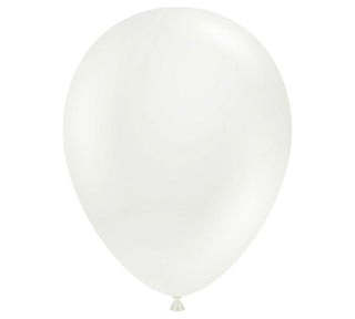 Tuftex White Latex Balloons 5 inch 50 Pack