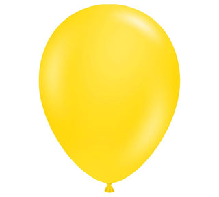 Tuftex Yellow Latex Balloons