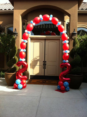 Link-A-Loon Balloon Arch With Numbers