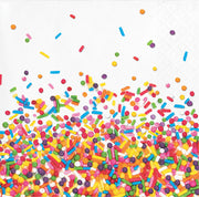 Sprinkles Party - Beverage Napkins/ 2 Ply -16 count