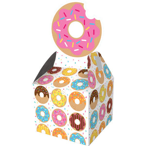 Fun Donut Party Favor Boxes