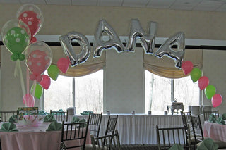 Custom Name/Number Balloon Arch