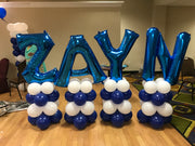 Name/Letter Balloon Columns