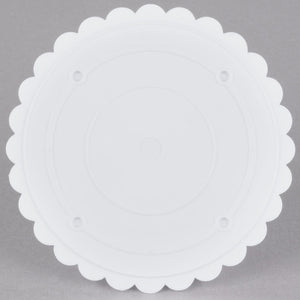 Separator Plate - Scalloped Edge - 16 Inch.